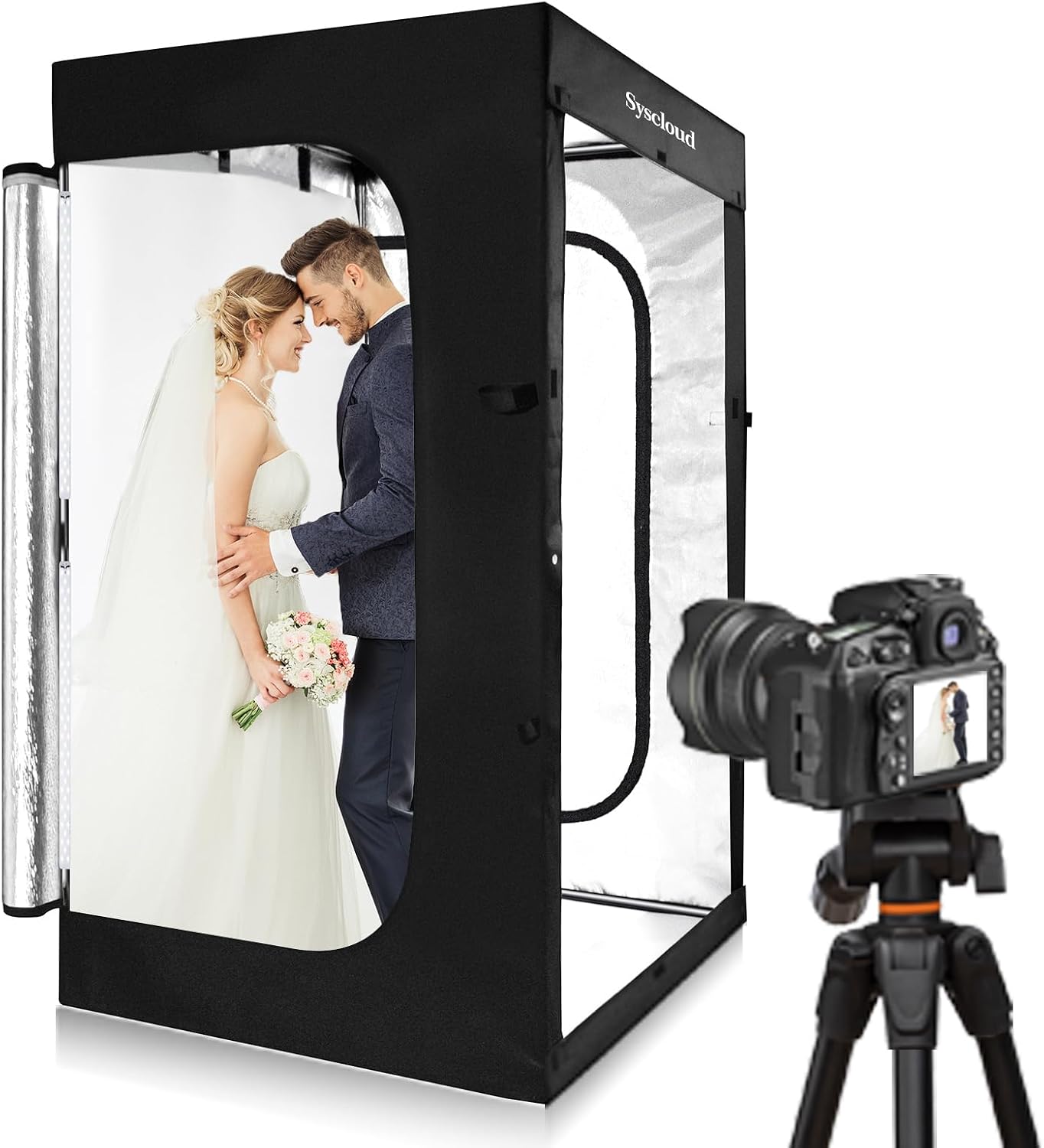 Photography Lighting Kit - Dimmable LED Photo Studio Light Tent,