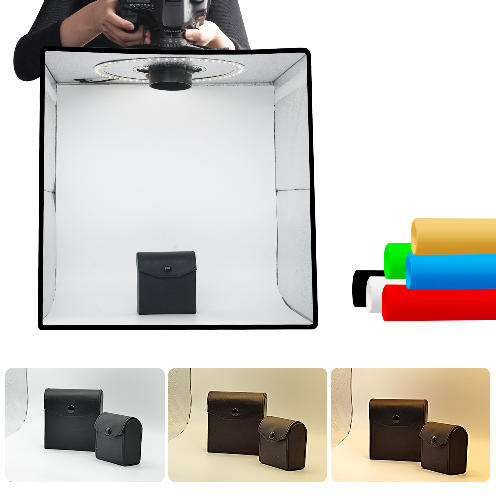 Photography Lighting Kit - Lightdow Dimmable Photo Box LED Light