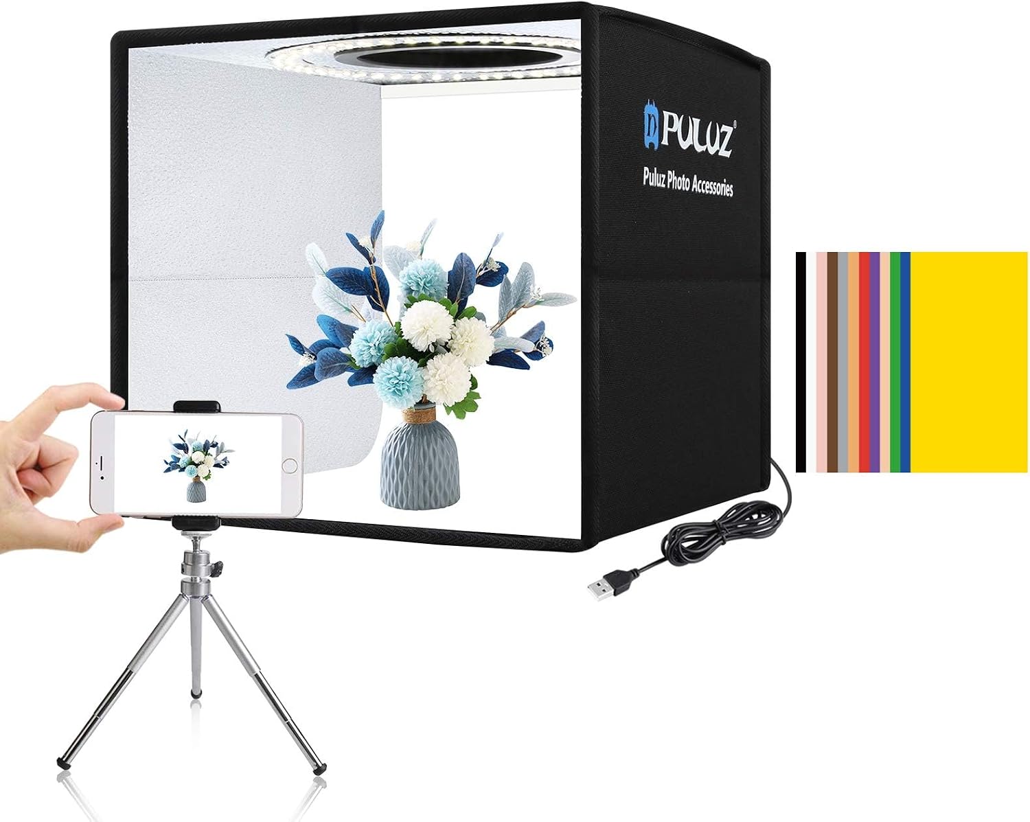 RGB LED Panel Video Light with - Photography Lighting Kit recension och pris