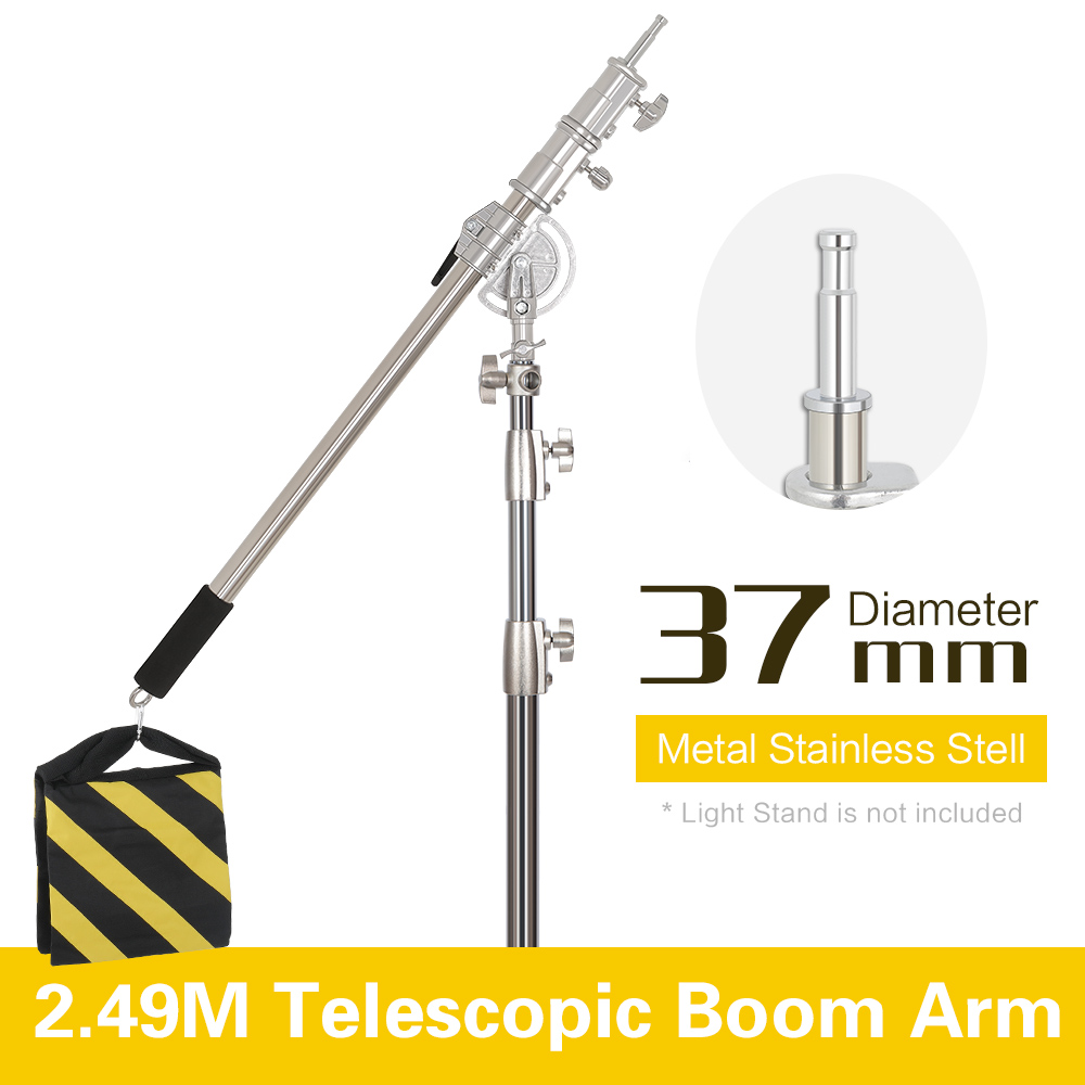 2.49M Length Cross Arm Stainle - Photography Lighting Kit recension och pris