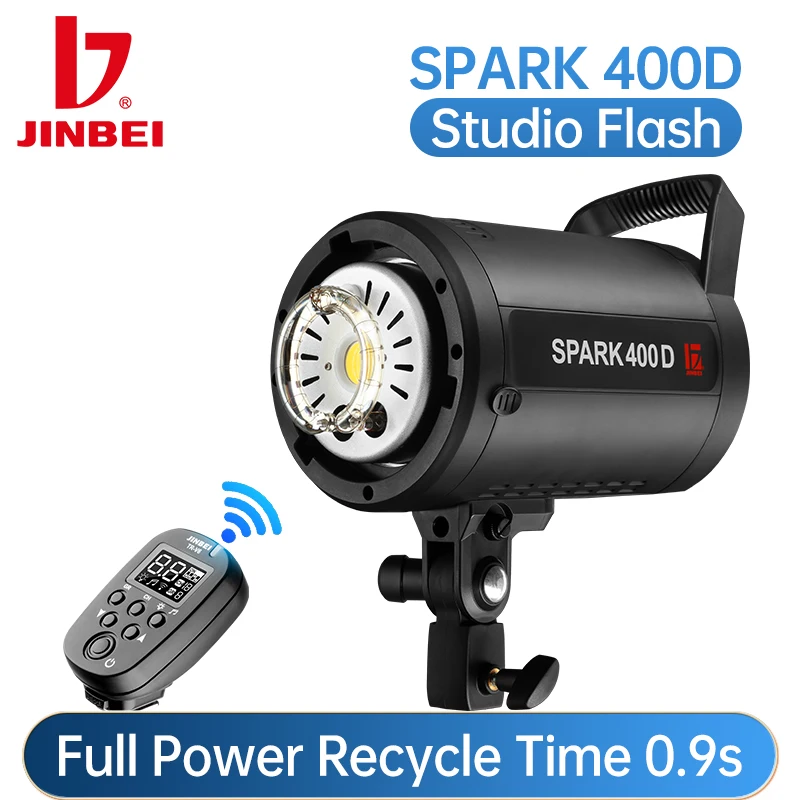 JINBEI SPARK400D 400W Strobe S - Photography Lighting For Clothing recension och pris