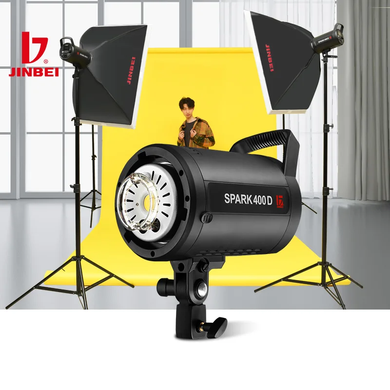 JINBEI SPARK400D 400W Strobe S - Photography Lighting For Clothing recension och pris
