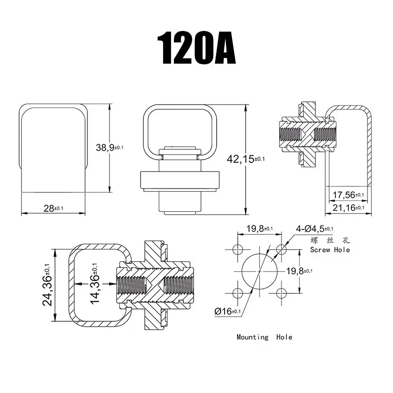 300A 200A 120A All Copper Lith - V Mount Battery recension och pris