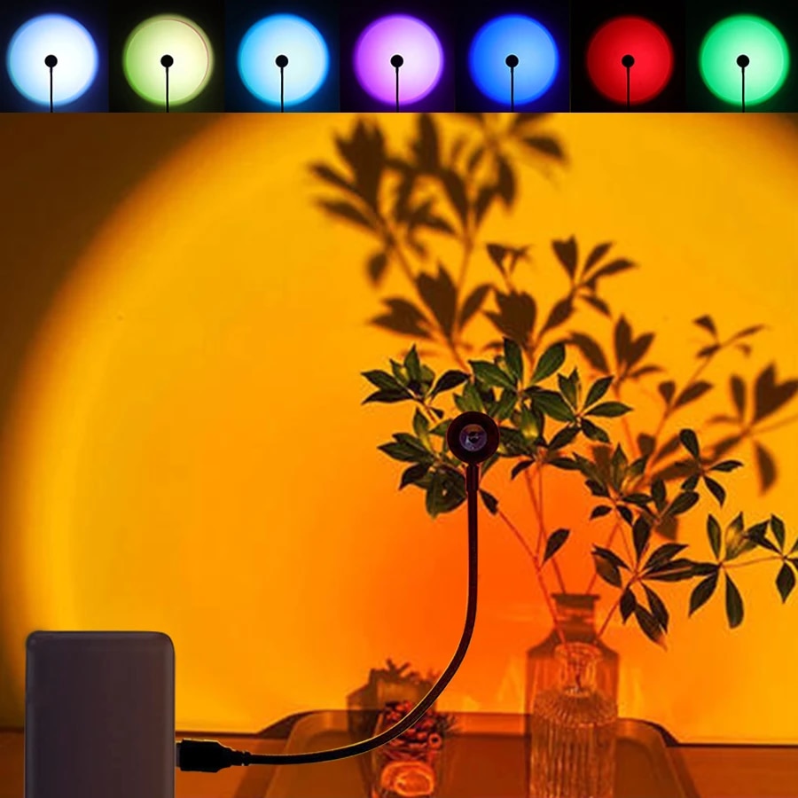 MeeToo USB Sunset Mood Lamp Le - Photography Lighting Wall recension och pris