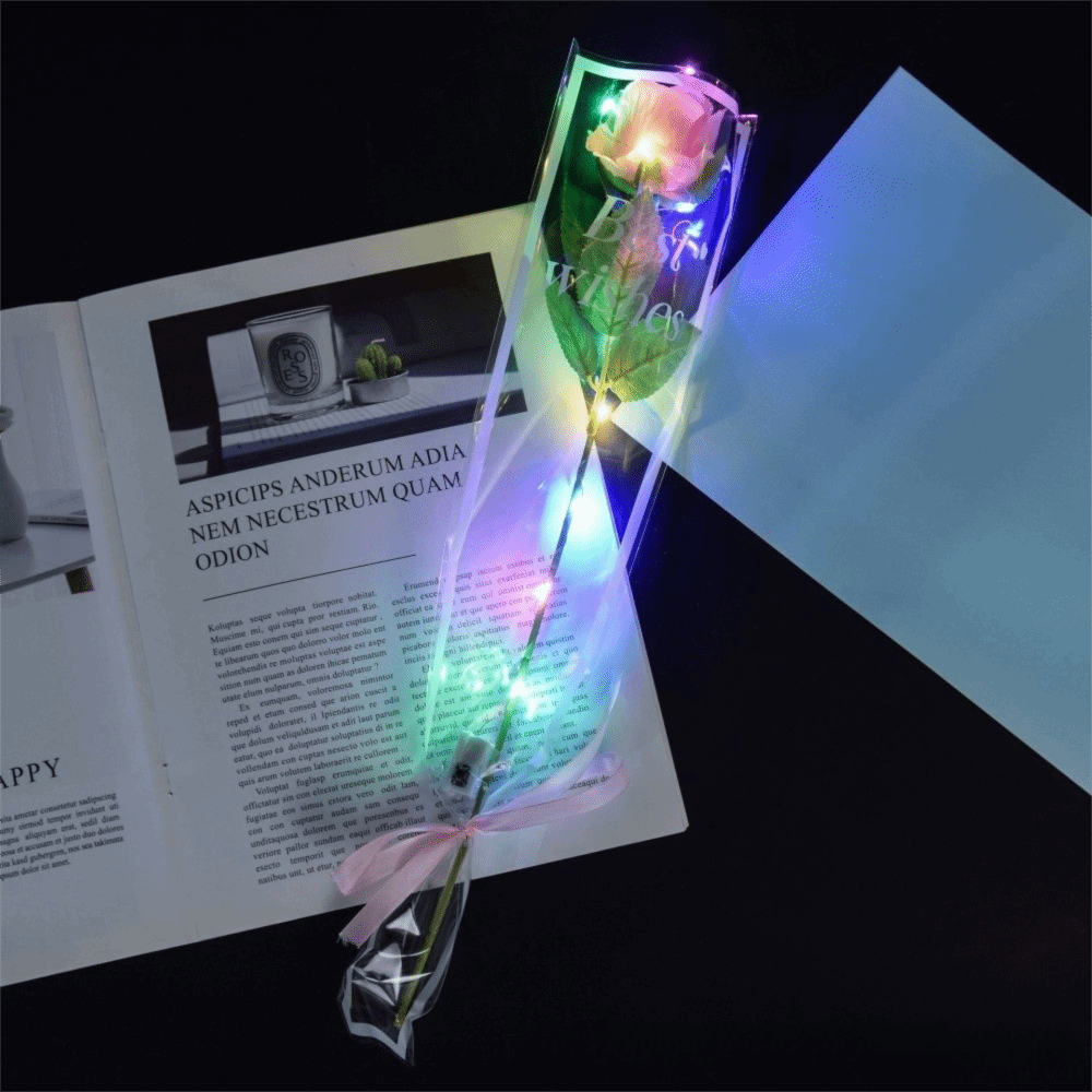 Glowing Artificial Rose Flower - Photography Lighting Simulator Free recension och pris