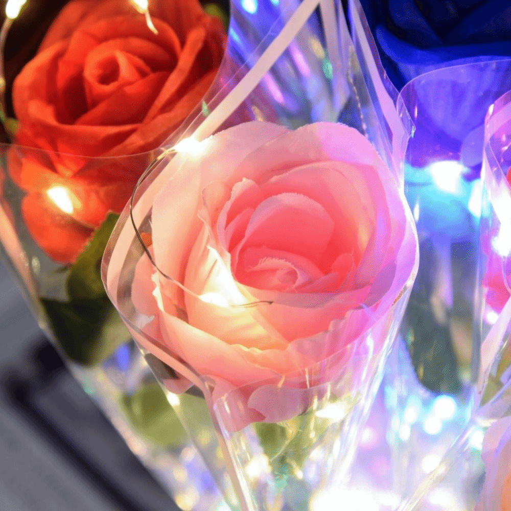 Glowing Artificial Rose Flower - Photography Lighting Simulator Free recension och pris