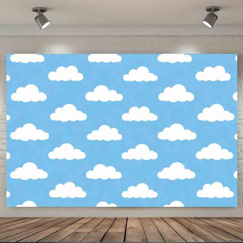 Cartoon Simple Blue Sky White  - Photography Lighting For Portraits recension och pris
