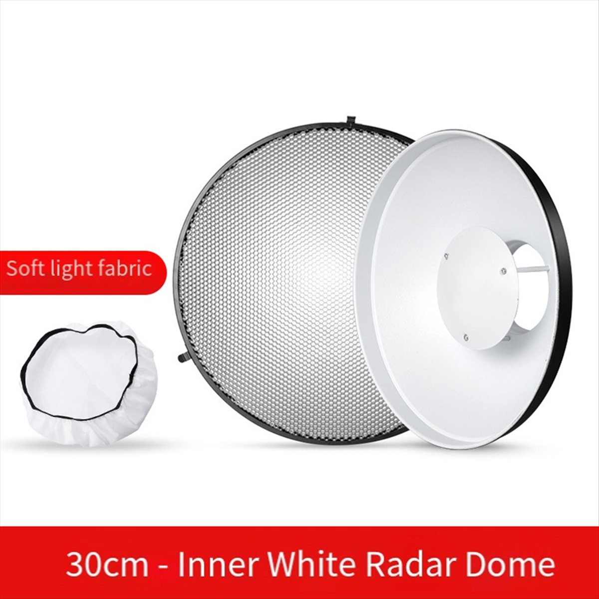 N05R 30cm Beauty Dish Reflecto - Photography Lighting For Portraits recension och pris