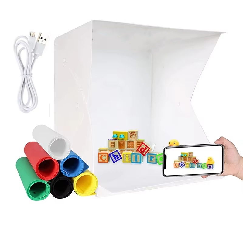 Folding Lightbox Portable Phot - Photography Lighting Kit recension och pris