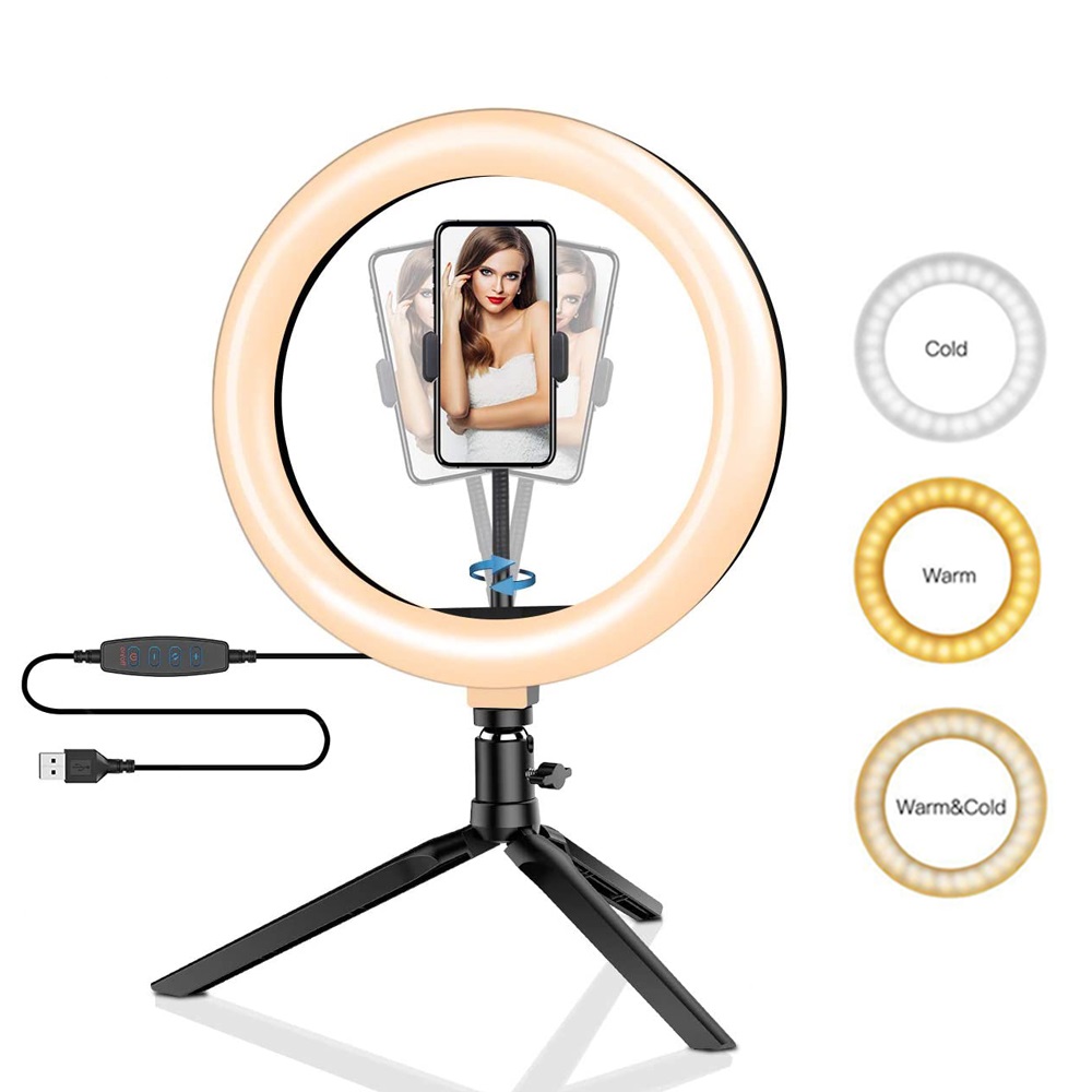 26cm 10 inch Led Ring Selfie L - Photography Lighting Kit recension och pris