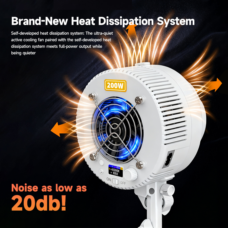 R200 Dual-Color COB LED Light  - Photography Lighting For Clothing recension och pris
