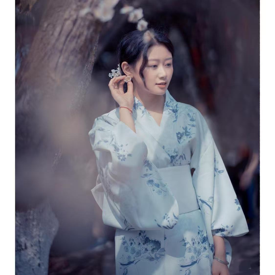 Light Blue Kimono Women's Trad - Photography Lighting For Clothing recension och pris