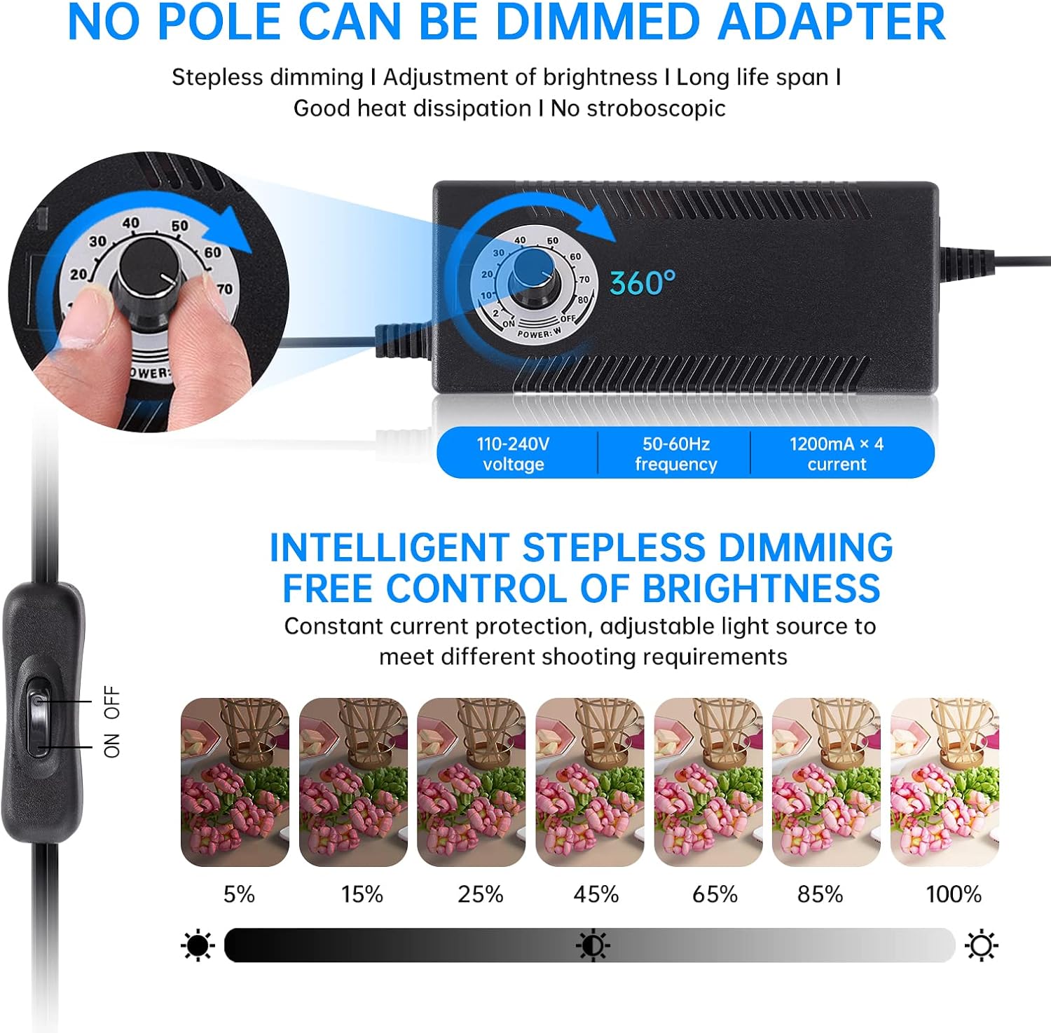 Dimmable LED Photo Studio Ligh - Photography Lighting Kit recension och pris
