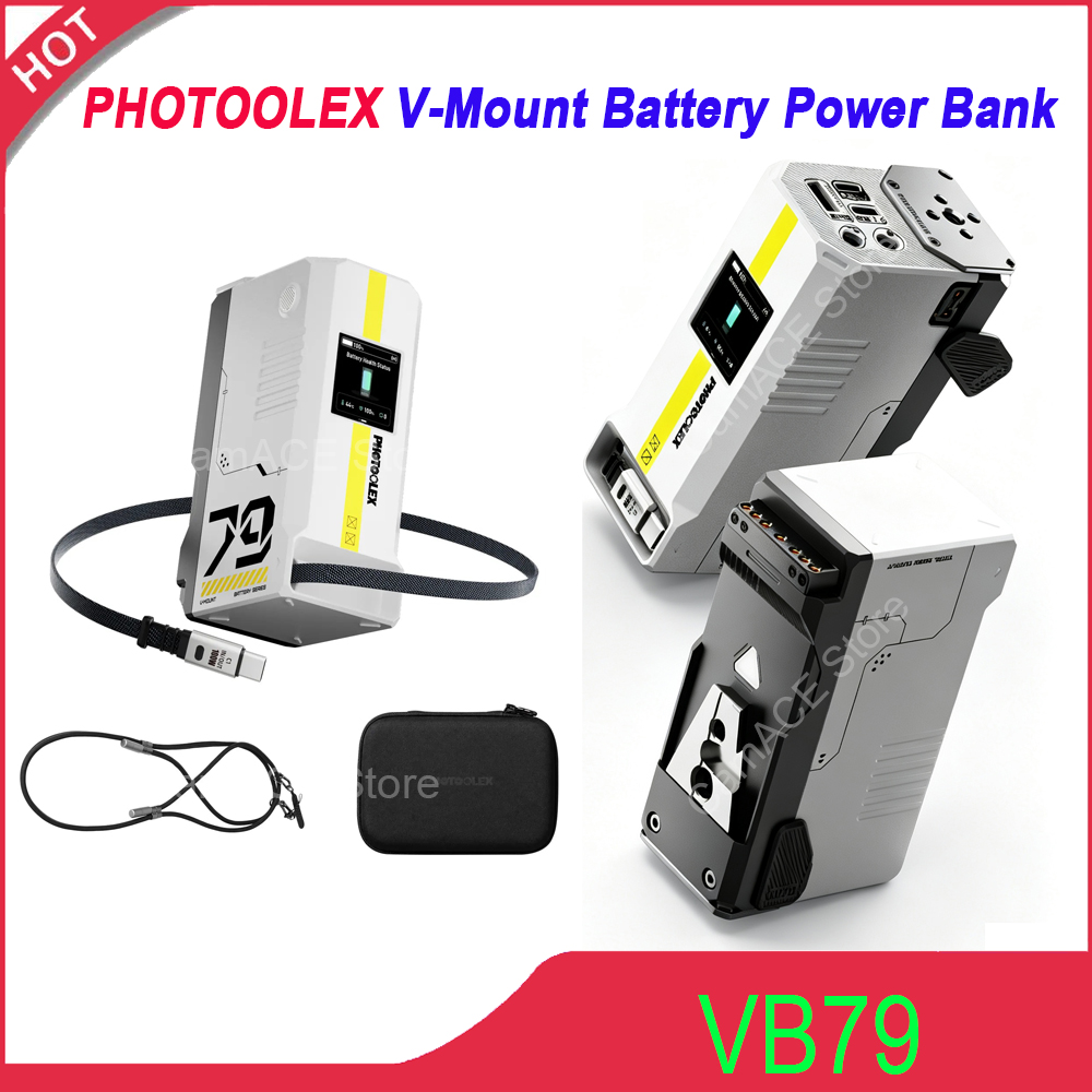 PHOTOOLEX 79Wh 5500mAh V‑Mount - V Mount Battery recension och pris