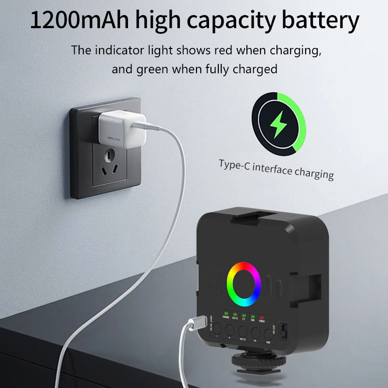 Portable Mini RGB Video Light  - Photography Lighting Portable recension och pris