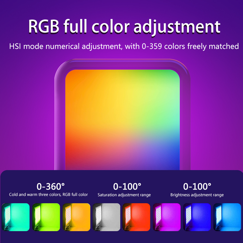Portable Mini RGB Video Light  - Photography Lighting Portable recension och pris