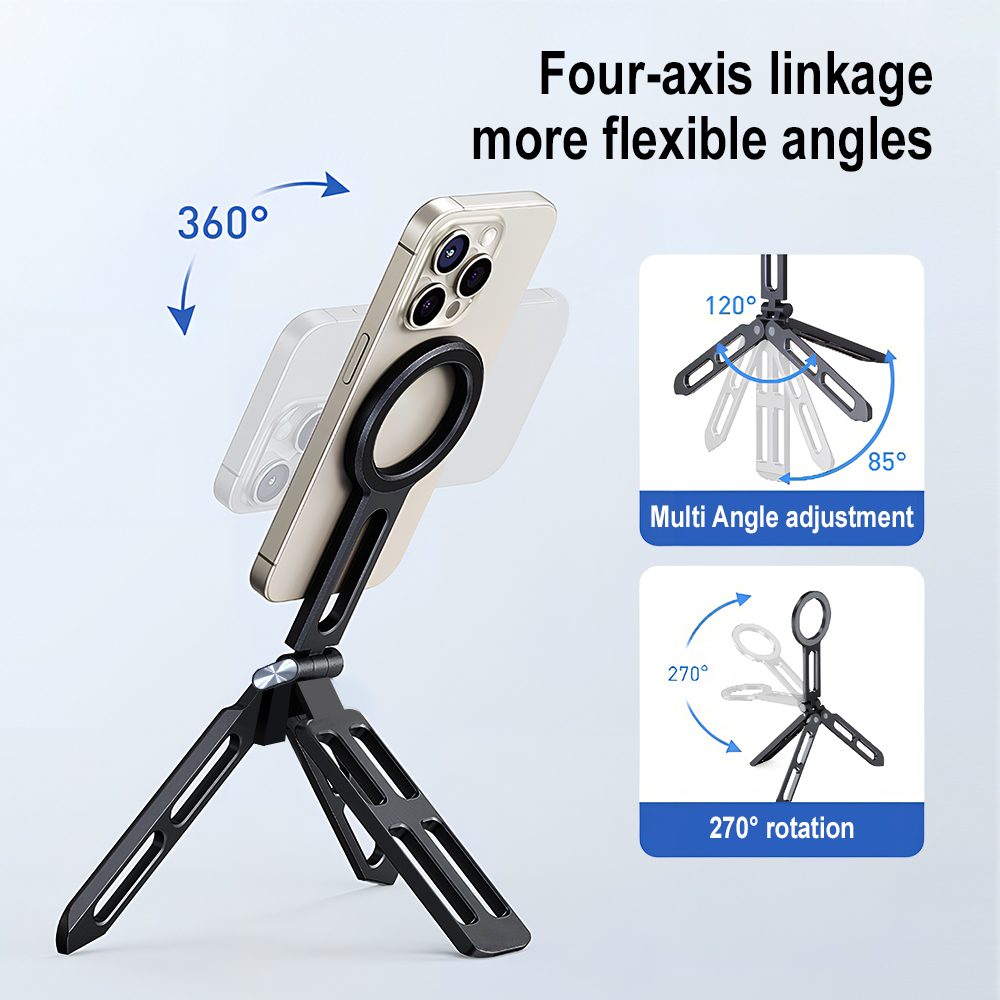 Magnetic Phone Holder Four-axi - Photography Lighting Portable recension och pris