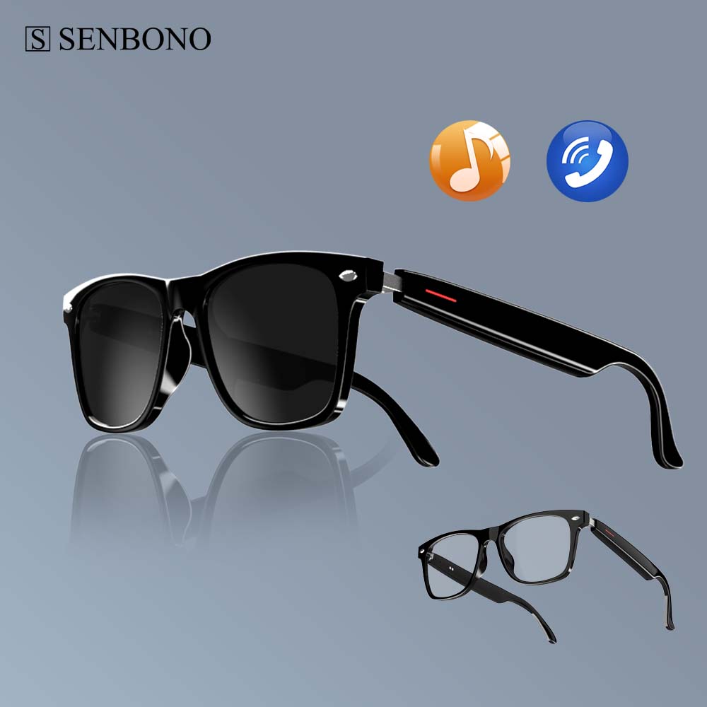 SENBONO E13 Smart Glasses:Blue - Photography Lighting Indoor recension och pris